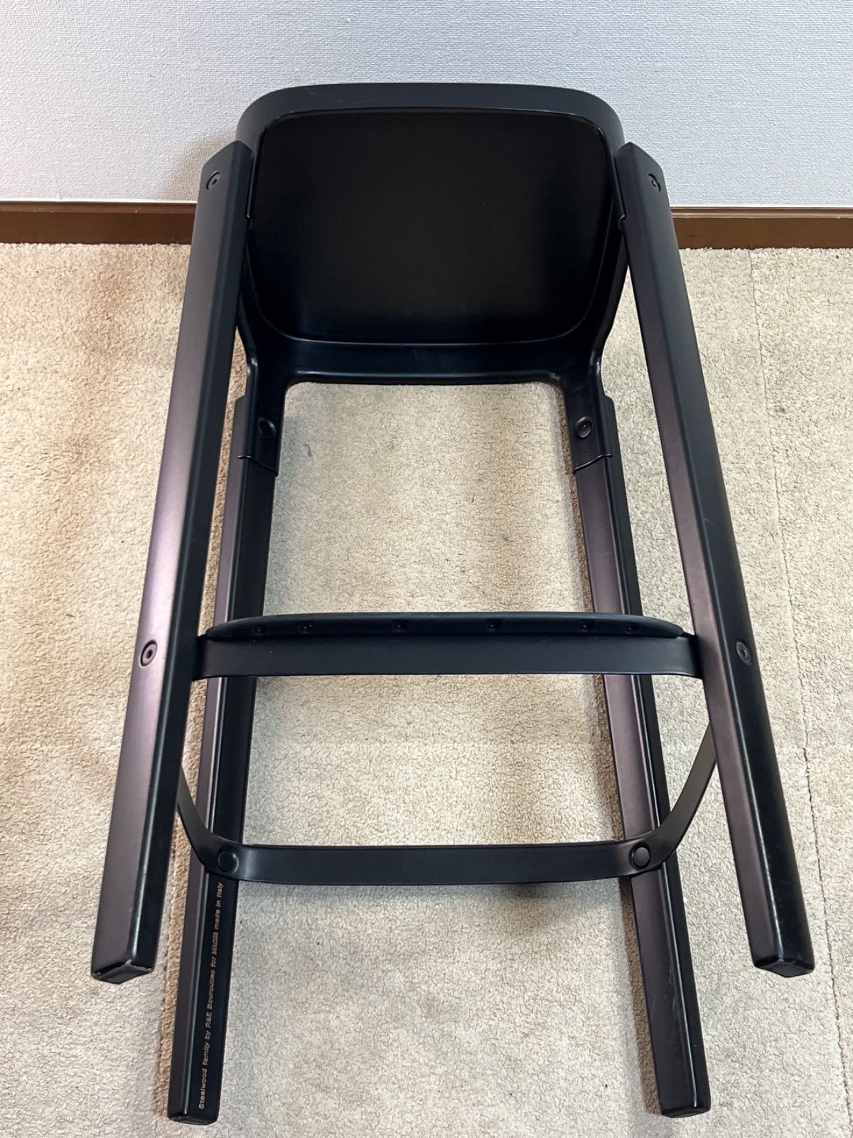 MAGIS Steel wood stool ハイスツール オールブラック ① MAGIS