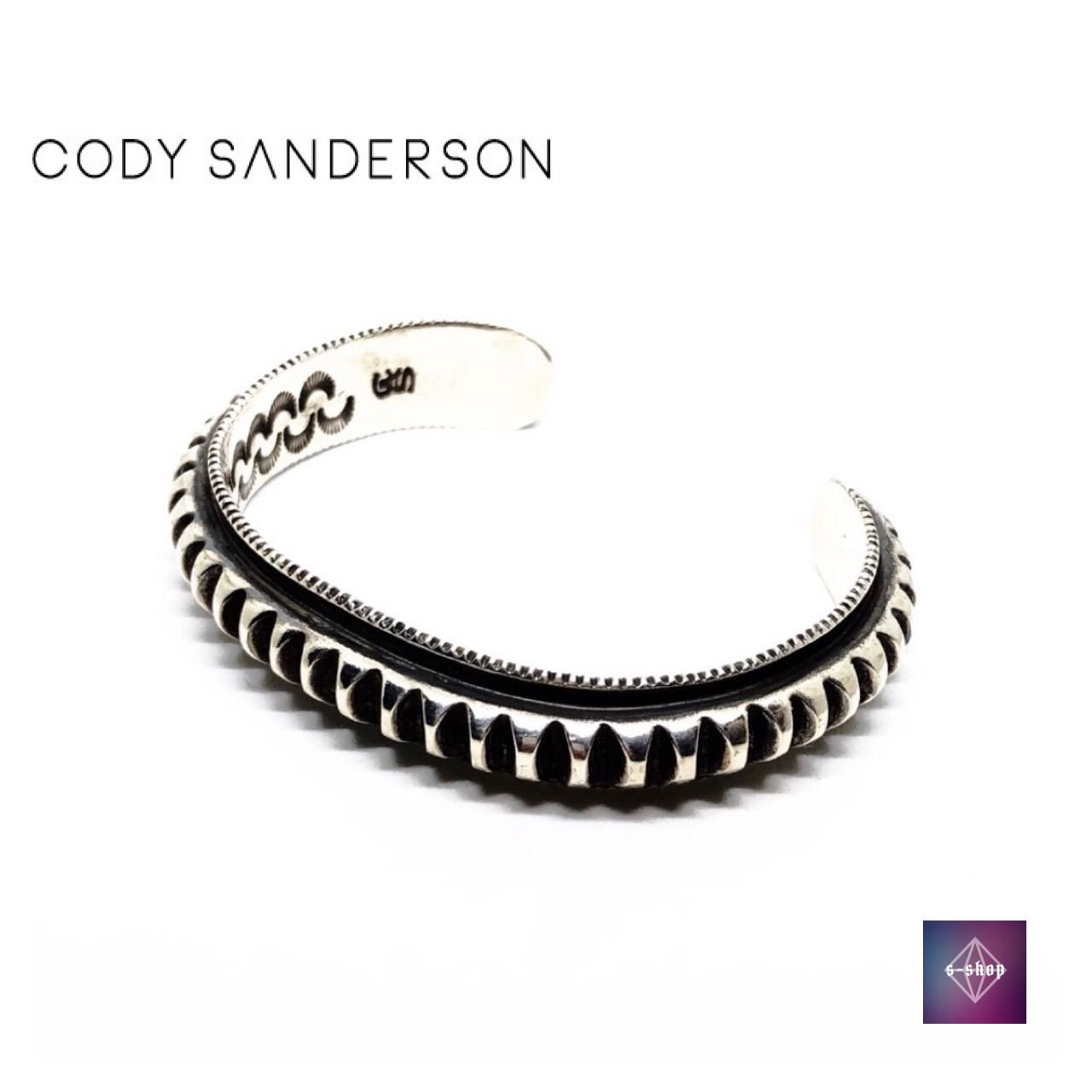 【レア商品】Cody Sanderson コディサンダーソン コディーサンダーソン ギアカフス バングル GEAR WITH COIN EDGE  CUFFS ブレスレット 極美品