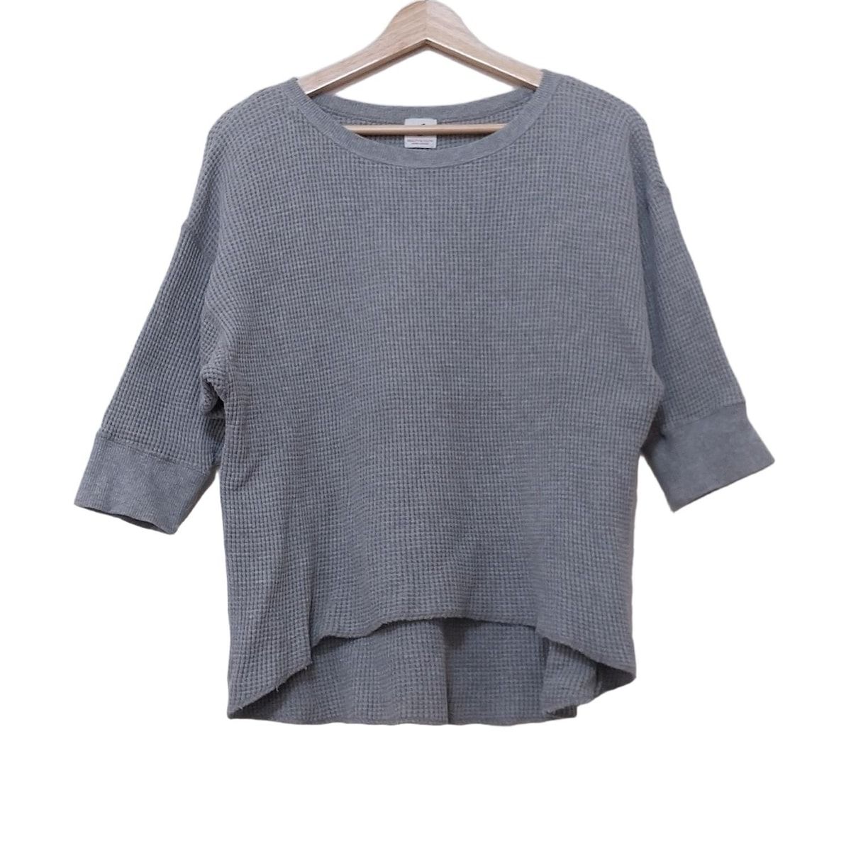 BEAUTY-YOUTH UNITEDARROWS ビューティアンドユース ユナイテッドアローズ 七分袖カットソー レディース - グレー クルーネック