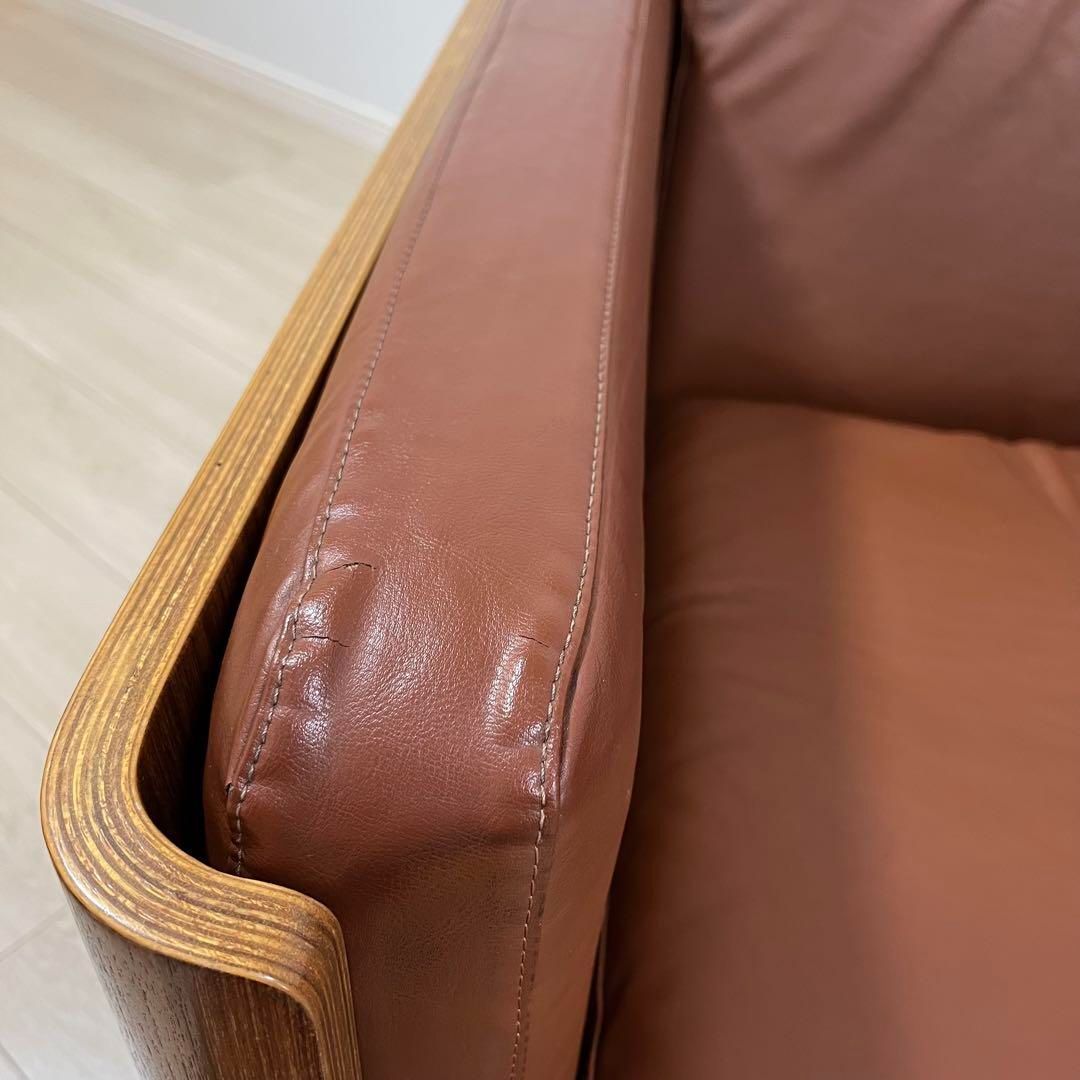 せ33 天童木工 剣持勇デザイン Hacoチェア 1人掛けソファ 1シーター 椅子 イージーチェア アームチェア NEXPOTALLINN_EU