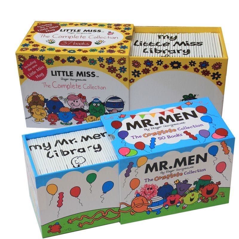 新品】箱付 Mr. Men & Little Miss 英語絵本87冊 MaiyaPen対応