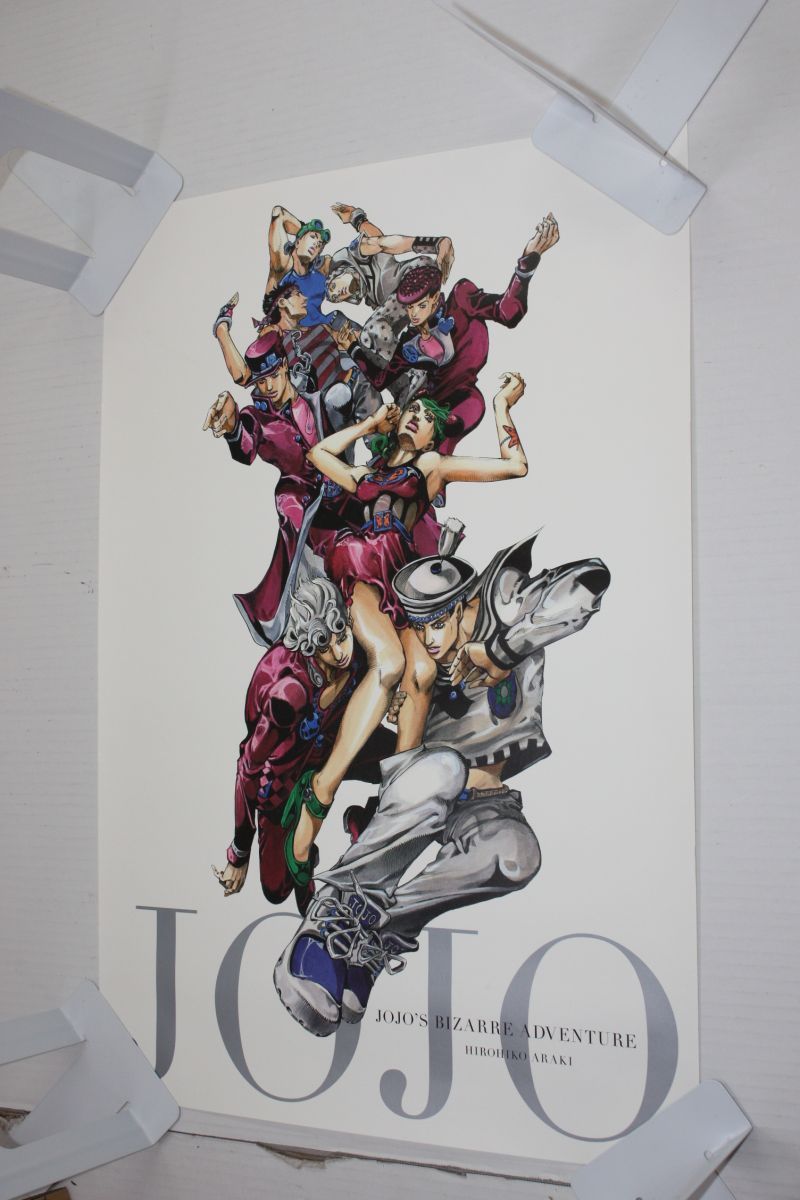 ジョジョ展 ジョジョの奇妙な冒険 ALL-STAR A B2ポスター A0641・荒木