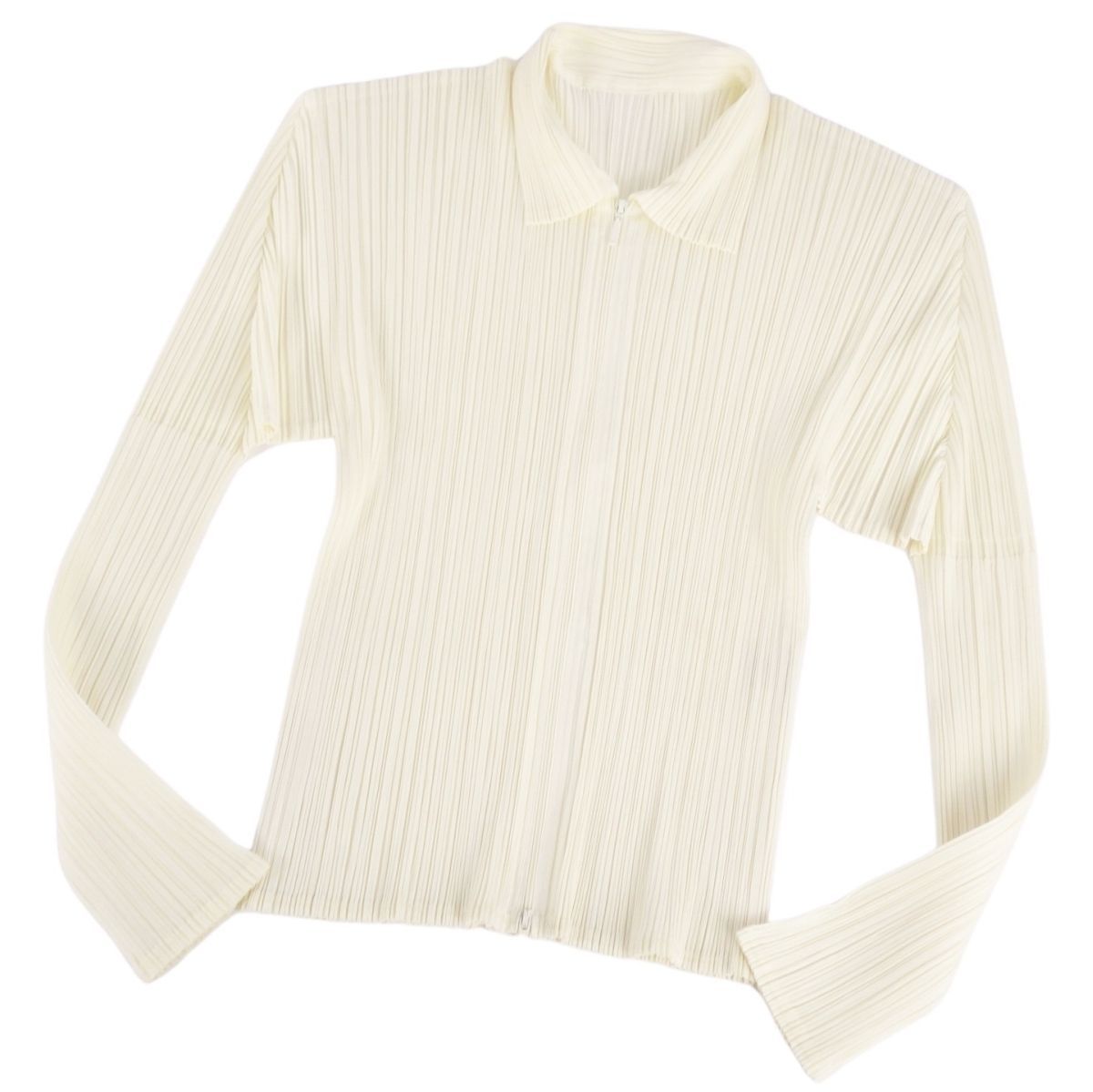 美品 プリーツプリーズ イッセイミヤケ PLEATS PLEASE シャツ ブラ 