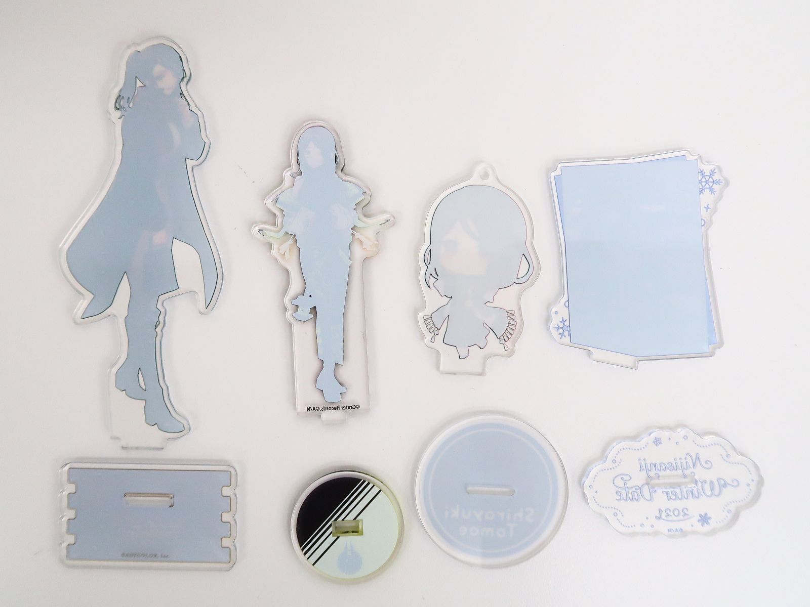 8点セット にじさんじ 白雪巴 アクリルスタンド/Standard Goods Vol.1