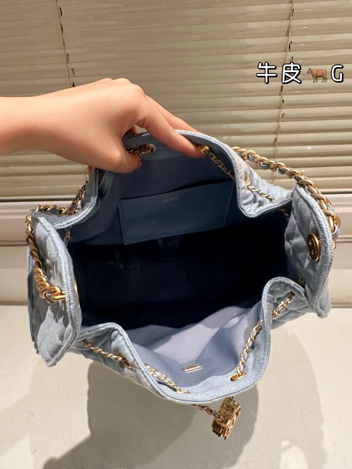 今日特価】Chanel 25s Light Blue Denim Hobo シャネル 25s