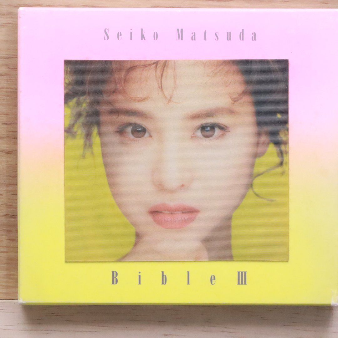 20-60代 人気ファッションブランド 国内盤CD☆松田聖子/Seiko Matsuda□ Bible III 【SRCL3473 邦楽