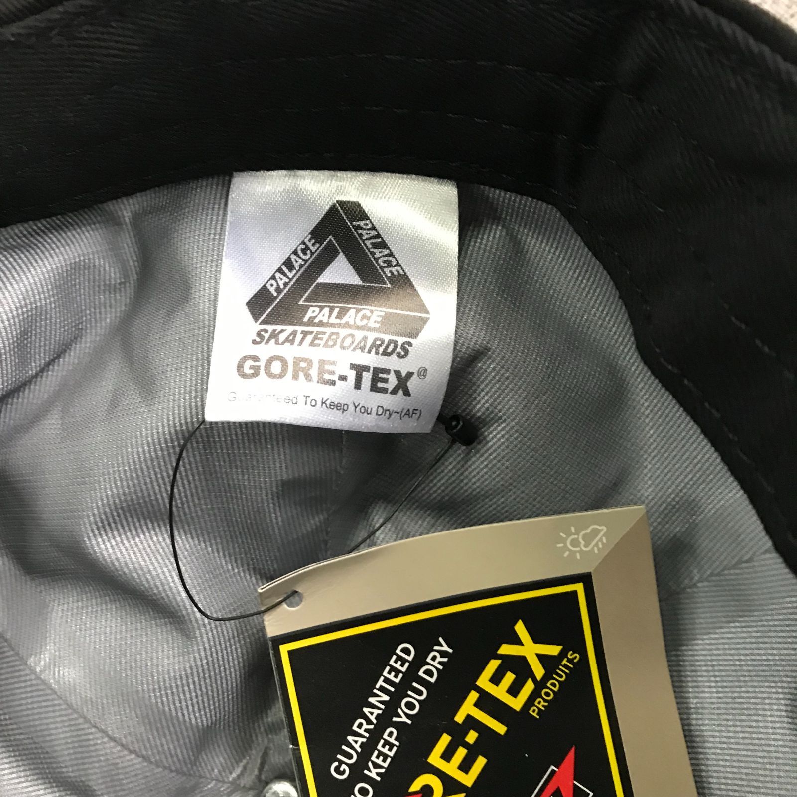palace GORE-TEX pal hat black パレスパレス - メルカリ