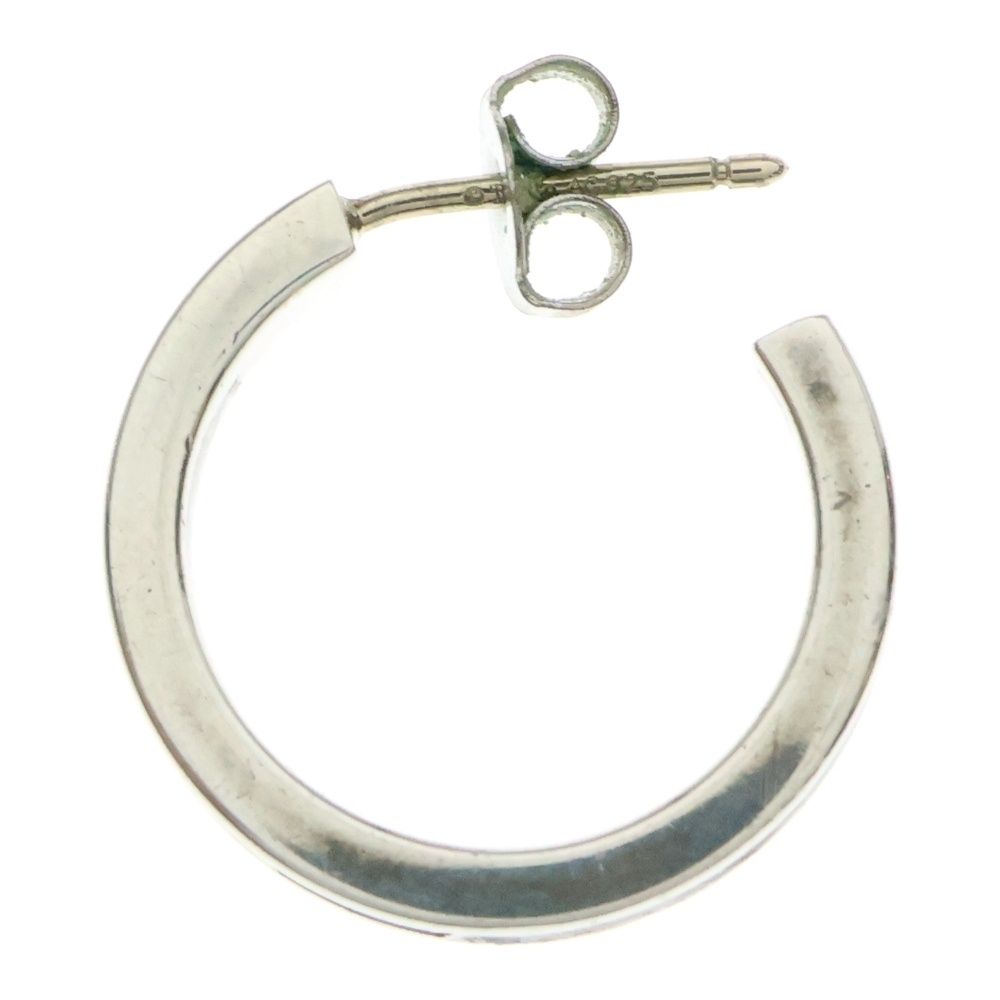 TIFFANY - Co. ティファニー ナロー フープ ピアス シルバー 25225732