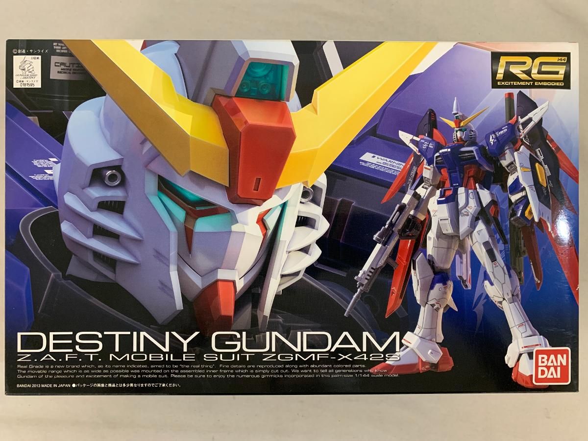 Amazon.com: #11 Destiny Gundam Gundam Seed, Bandai RG 1/144
