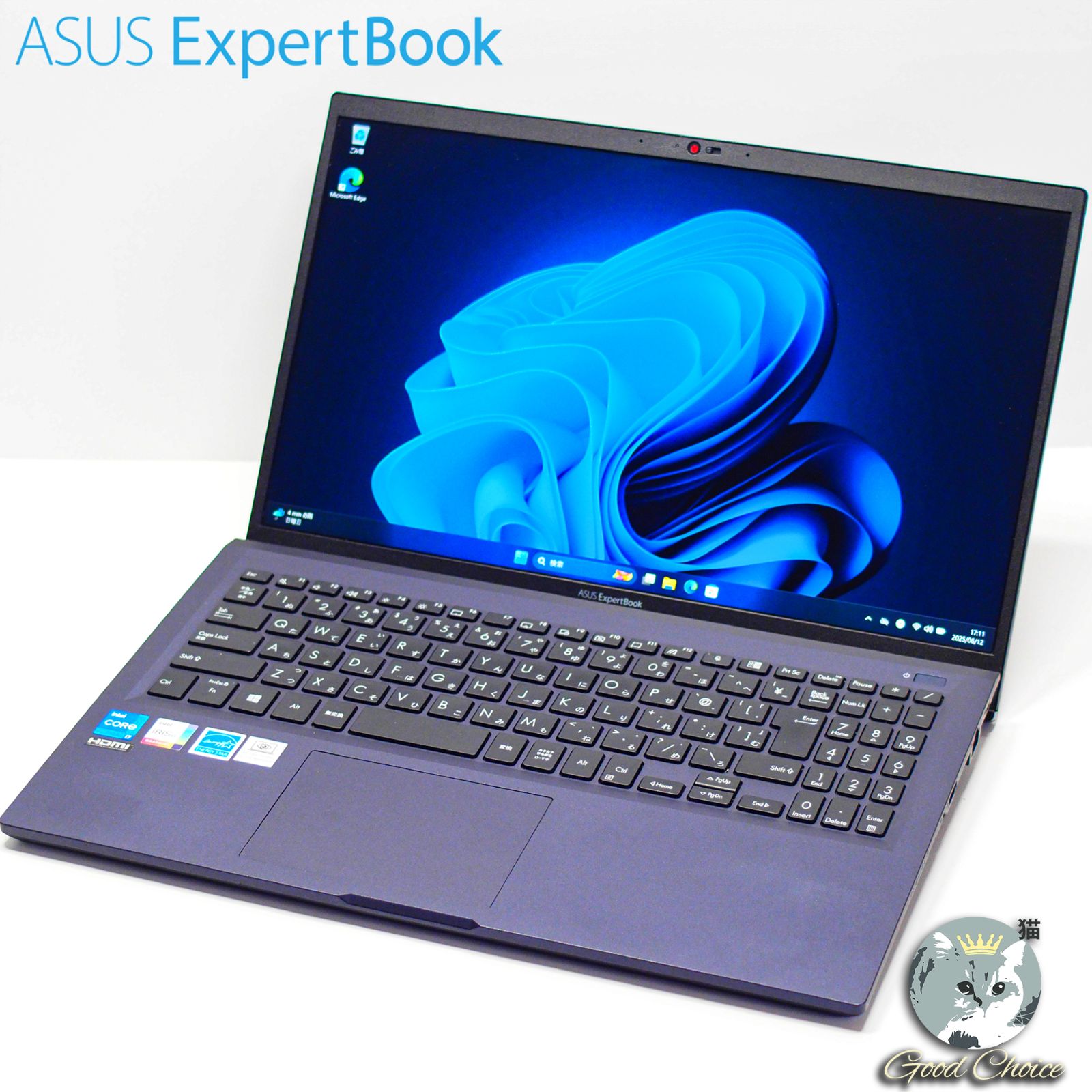 美品/ASUS Expertbook B1/i7-1165G7/16・512G ASUS ExpertBook B1 Business Laptop, B1502CVA-P71-CA 15.6” FHD