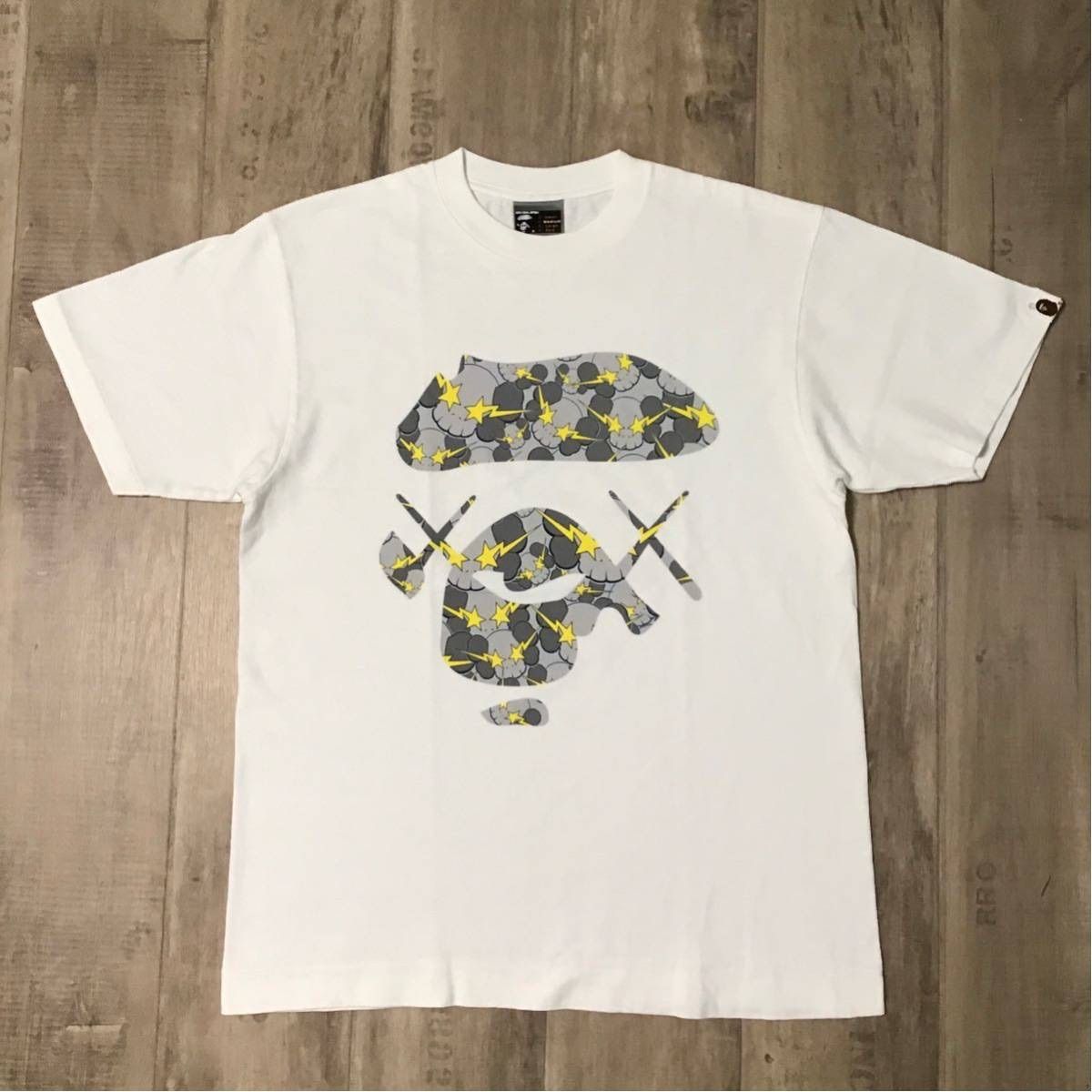 BAPE kaws Tシャツ ベイプ カウズ ape 000000008087 - メルカリ