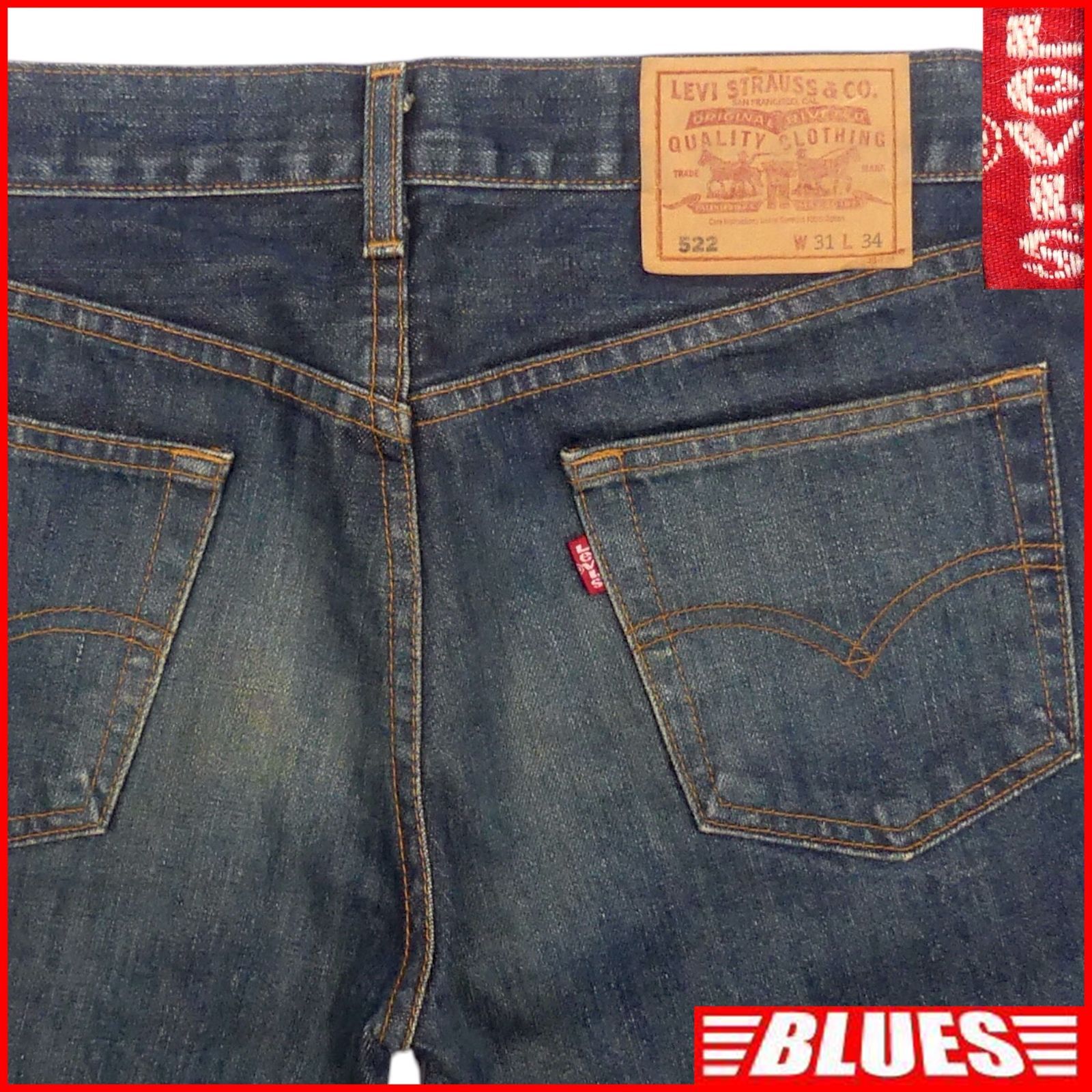 リーバイス 522 リーバイス ローライズ メンズ Levi s リーバイス 522 