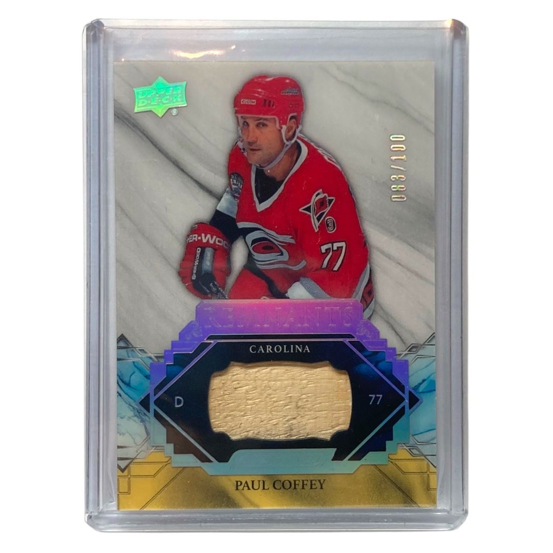 UPPER DECK NHLカード ENGRAINED PAUL COFFEY PENGUINS #SF-PC 送料無料 中古 IT2 UPPER DECK NHLカード ENGRAINED PAUL COFFEY PENGUINS #SF-PC