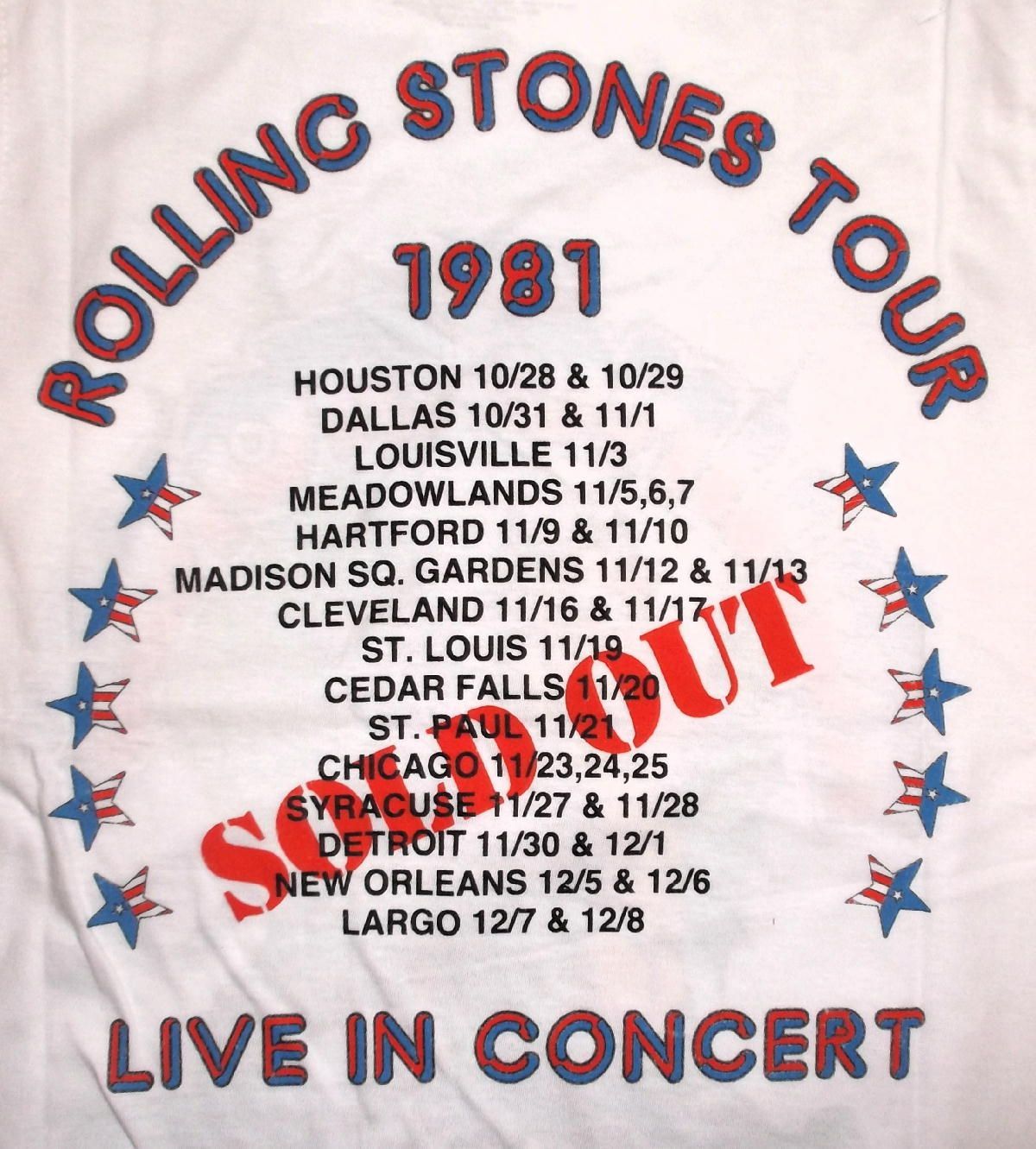 ローリング ストーンズ Tシャツ Rolling Stones 81 TOUR DRAGON 正規品 ロックTシャツ - メルカリ