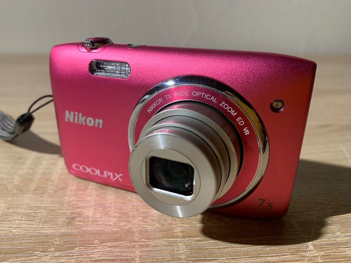 5644 Nikon ニコン COOLPIX ピンク デジカメ S3500 - メルカリ
