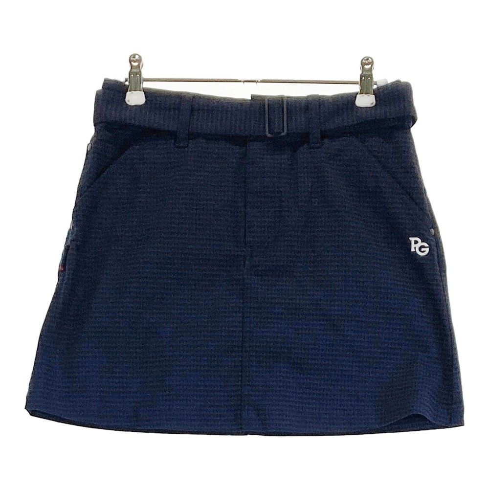 サイズ：00 PEARLY GATES パーリーゲイツ  ストレッチ スカート 総柄 ネイビー系 [240101410264] ゴルフウェア レディース ストスト サイズ：00 PEARLY GATES パーリーゲイツ ストレッチ スカート