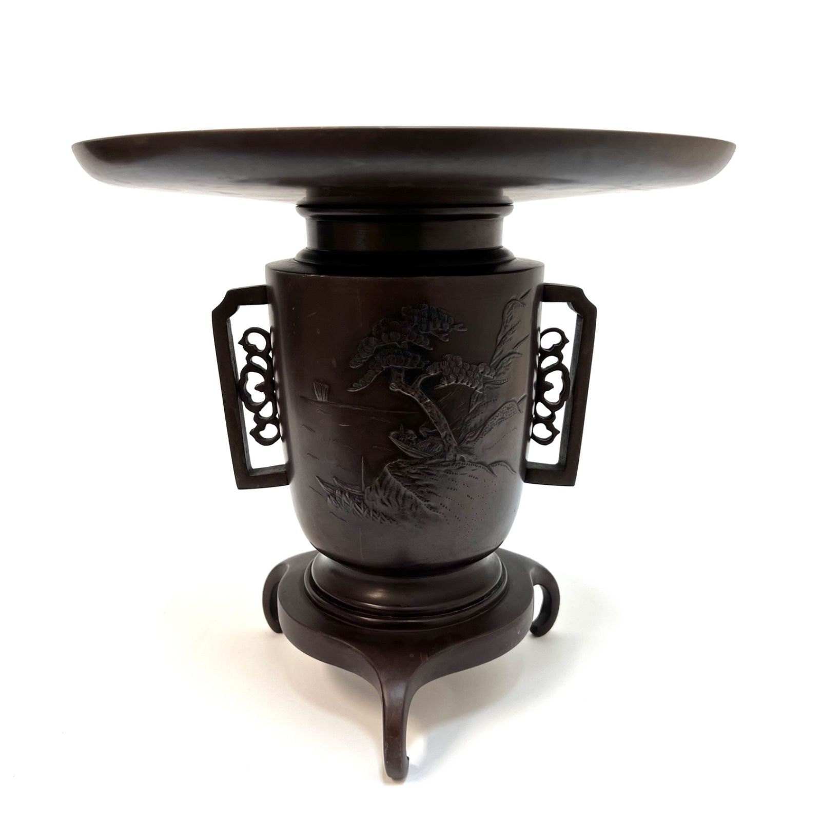 薄端　骨董　花器 薄端うすばた 花器