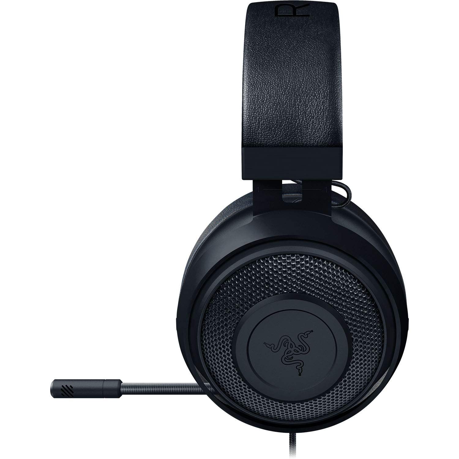 Razer Kraken Black ゲーミングヘッドセット アナログ接続 PS5 PS4 PC Switch スマートフォン 冷却ジェルパッド 日本正規代理店保証品 RZ04-0 ブラック 50mmドライバー 指向性マイク 冷却イヤーパッド