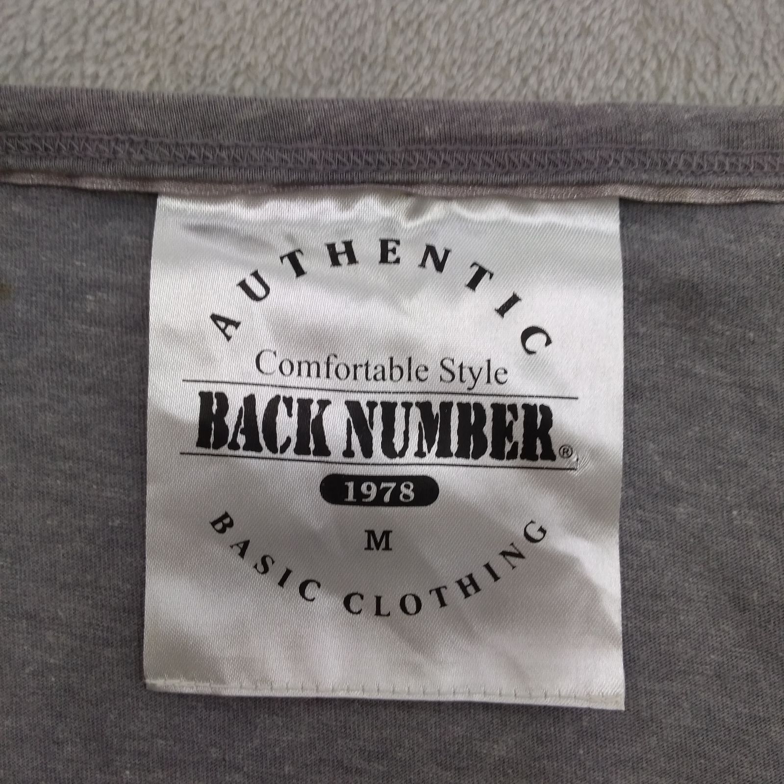Mサイズ☆バックナンバー BACK NUMBER ライトオン レース