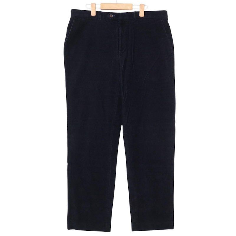 90 s 00 s LAUREN RALPH LAUREN ローレンラルフローレン 細畝コーデュロイパンツ W36 ネイビー hpc-0084