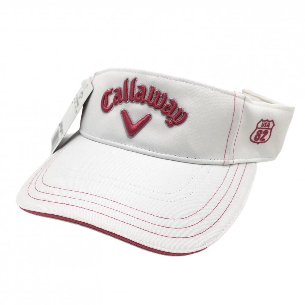 ★専用★キャロウェイ サンバイザー ゴルフ アパレル 白 Callaway キャロウェイ ゴルフウェア サンバイザー 春 夏 TOUR