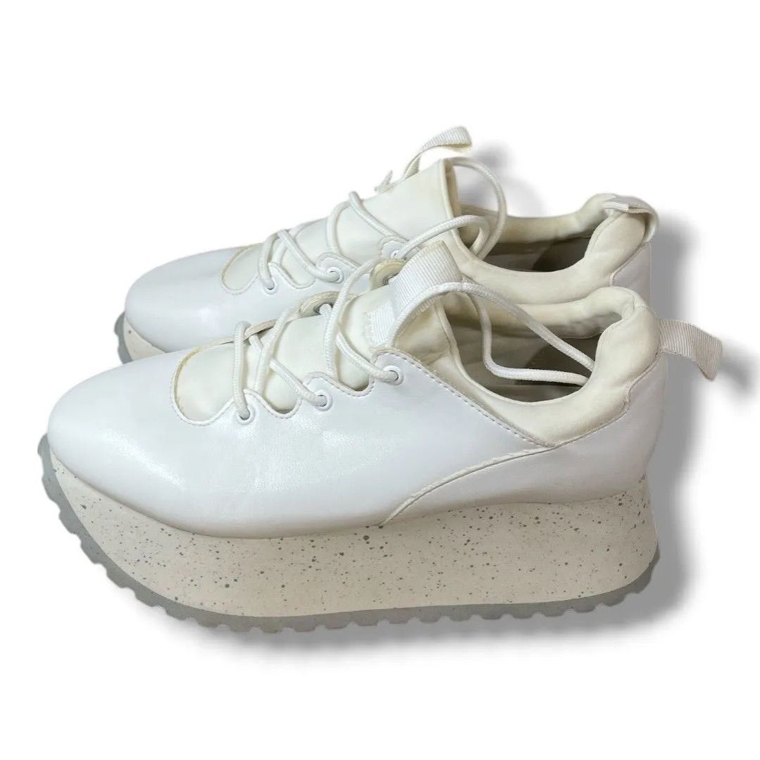 ELENDEEK エレンディーク 厚底スニーカー 512411800601 白