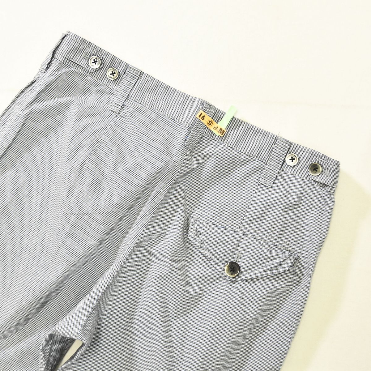 上質】 ポールスミス PS Paul Smith 7分丈 チェック柄 コットン