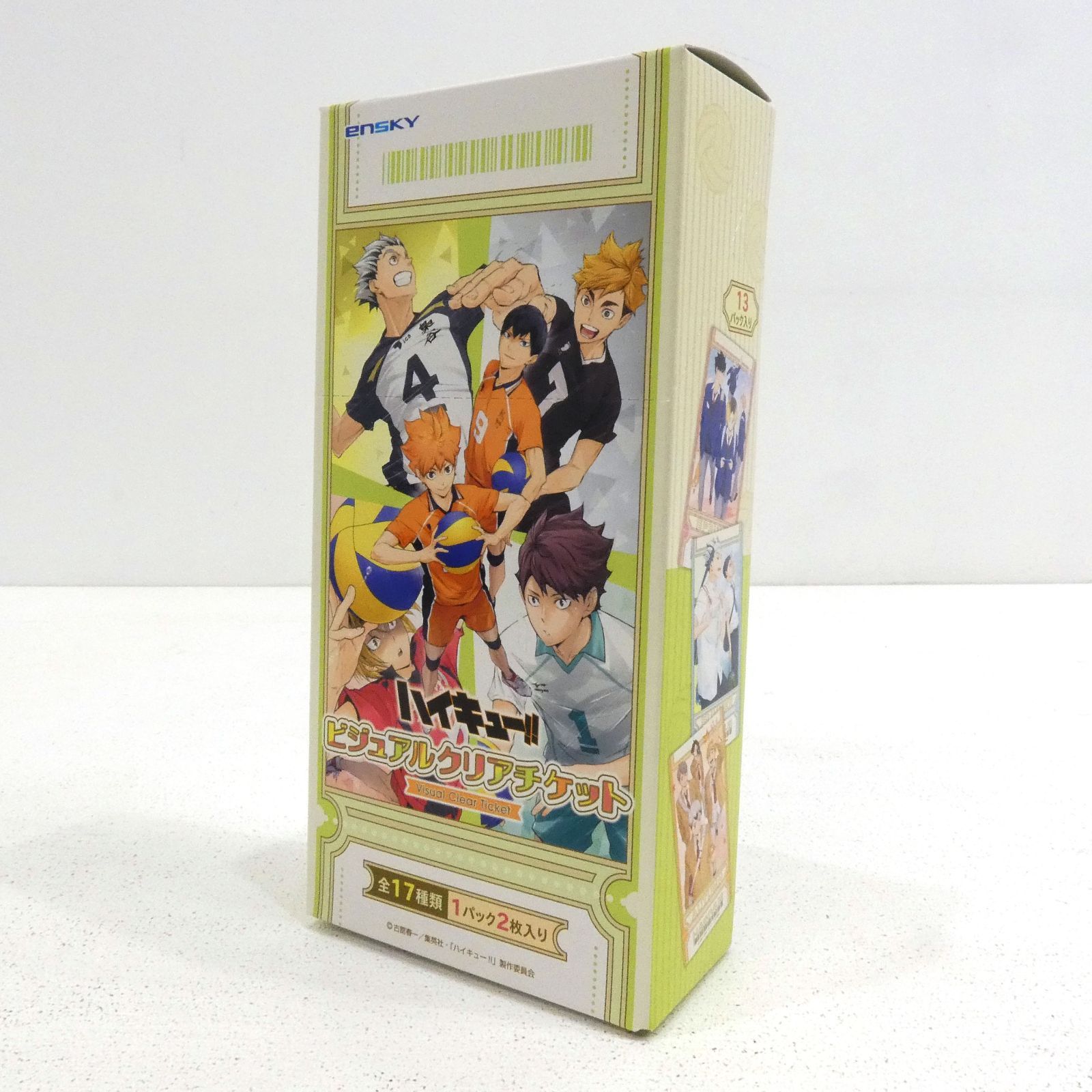 ハイキュー ビジュアルクリアチケット2 6box 未開封 アニメ『ハイキュー!!』 ビジュアルクリアチケット2【1BOX 13