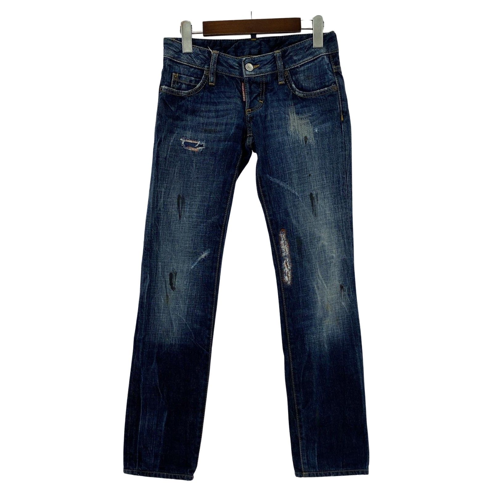 美品 使用感少 ✨️ DSQUARED2 レディース デニムパンツ W76 美品 使用感少 ✨️ DSQUARED2 レディース デニムパンツ W76