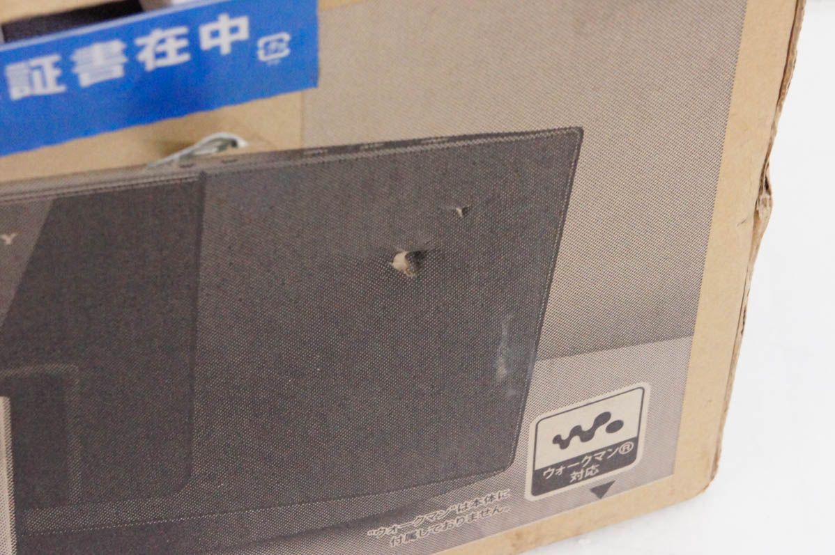 中古】SONYソニー ウォークマン用 ドックコンポ CD／ラジオ CMT-V10