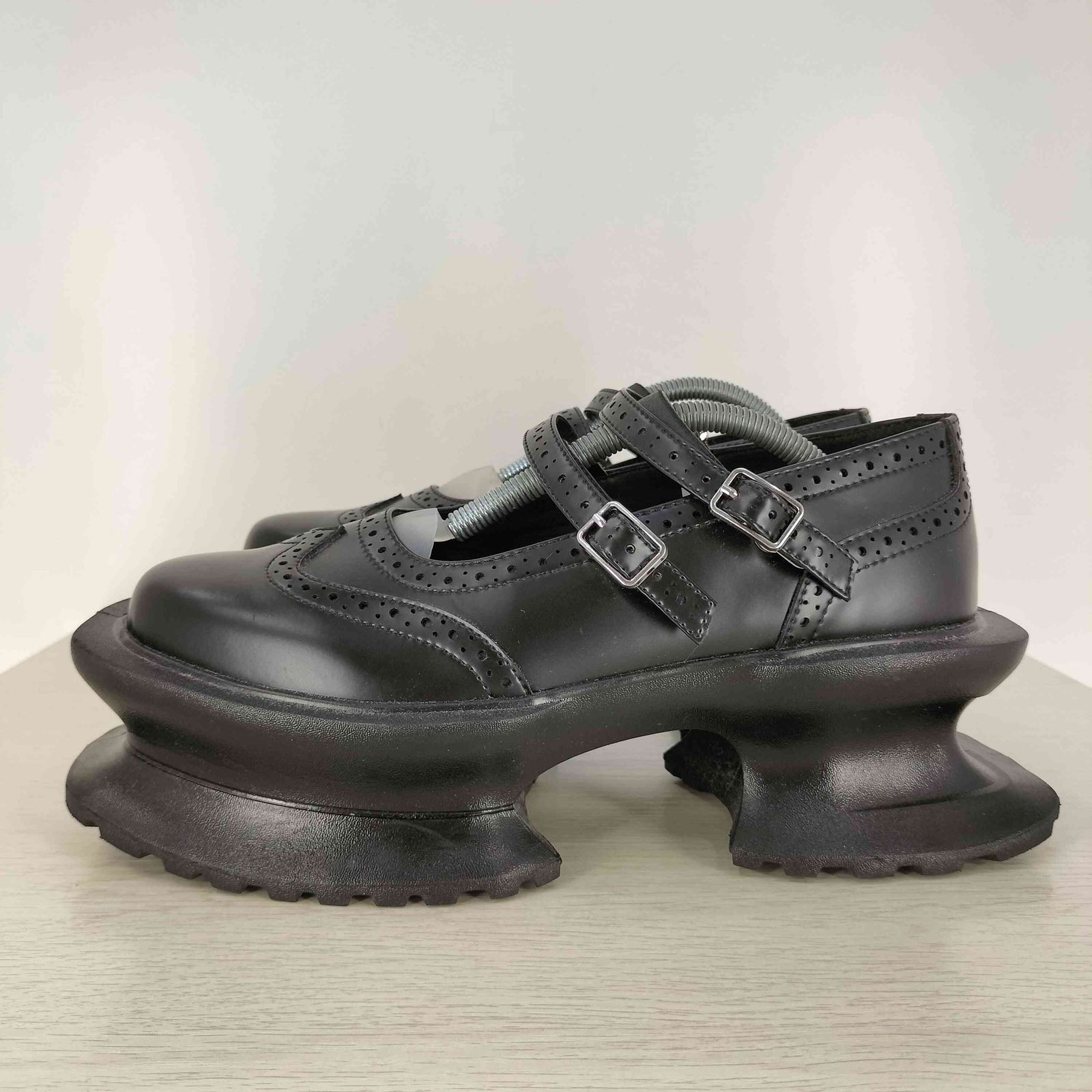 ユーズドフルギ 古着 AKIKOAOKI Aerial Garden BK×BK レディース 26cm