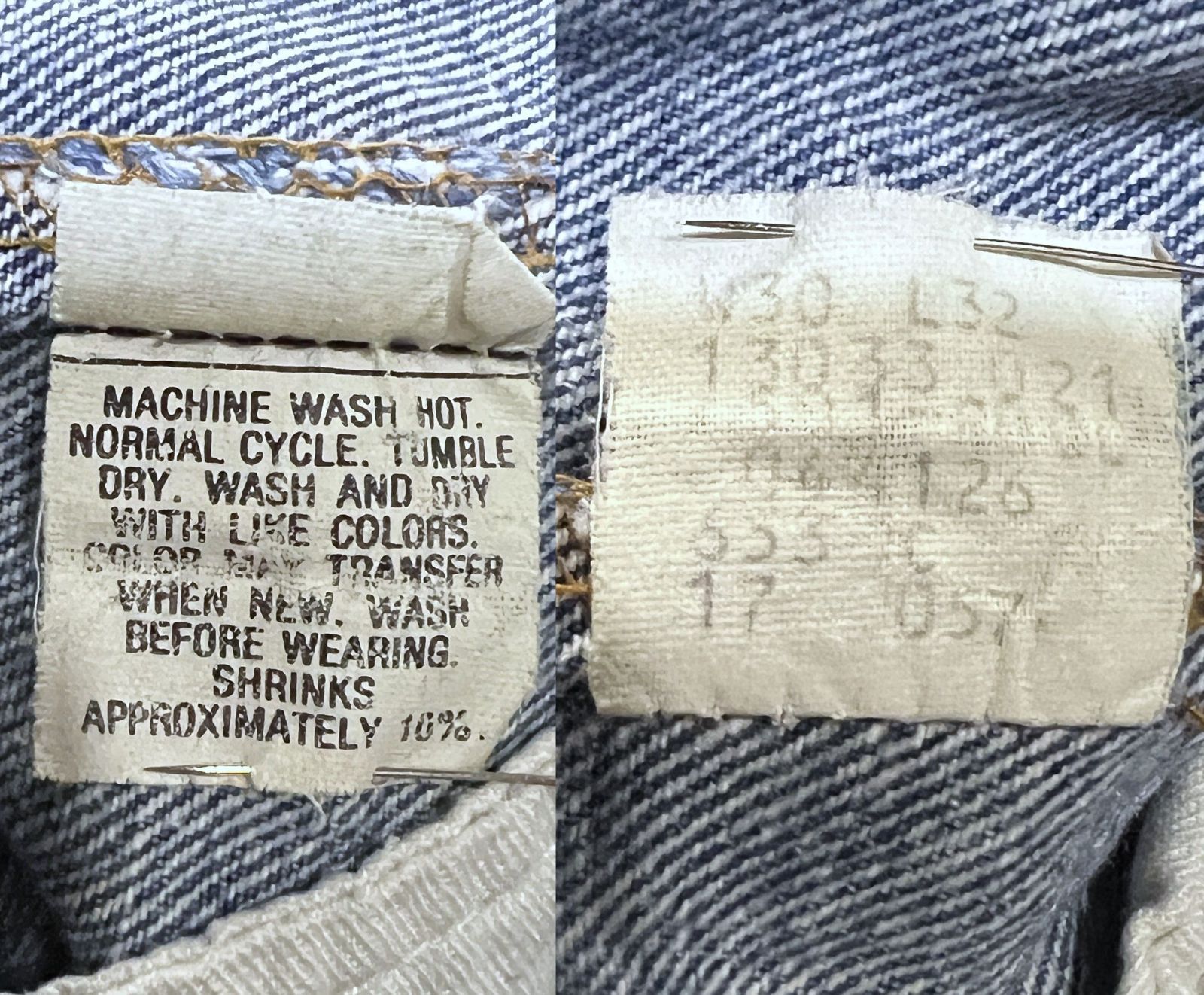 87年 ハチマル後期 USA製 リーバイス 501 ジーンズ W30 Levi