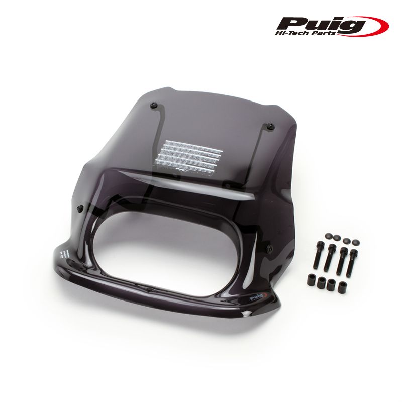 Puig ブラックカウル ダークスモークウィンドシールド付き　スポーツスターＳ Puig ブラックカウル ダークスモークウィンドシールド付きスポーツ