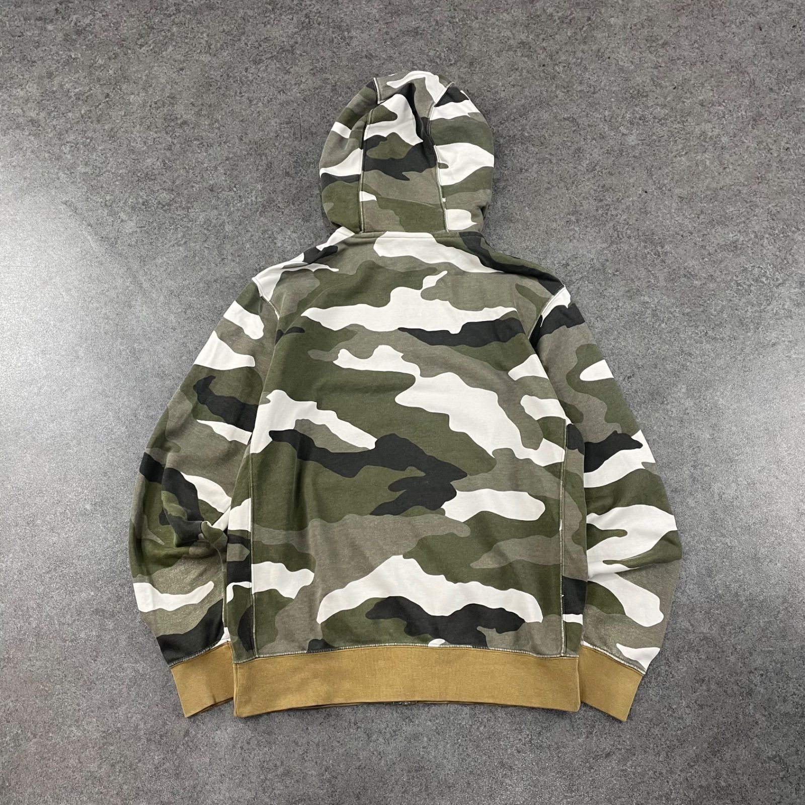 NIKE ナイキ M クラブ フレンチテリー CAMO FZフーディ フルジップ 