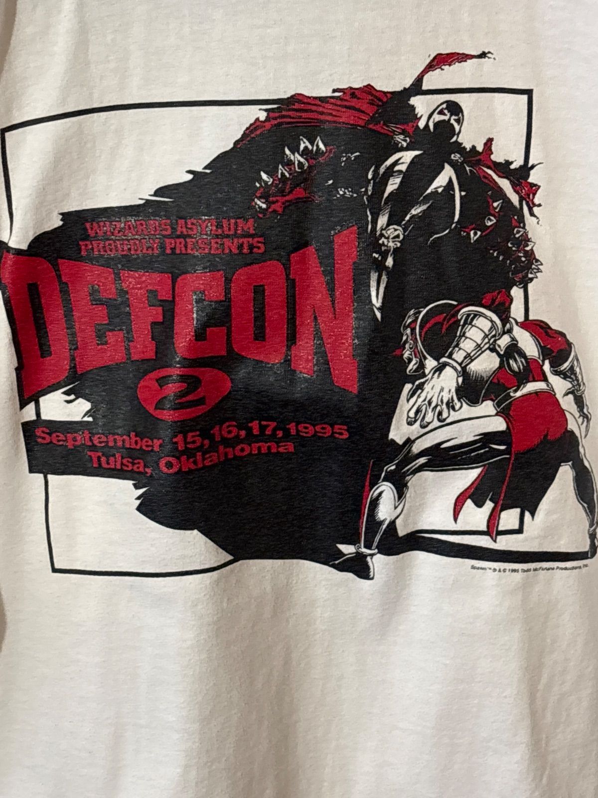 1995 90s def con デフコン ヴィンテージ tシャツ シングルステッチ  