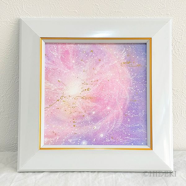 抽象画パステルアート