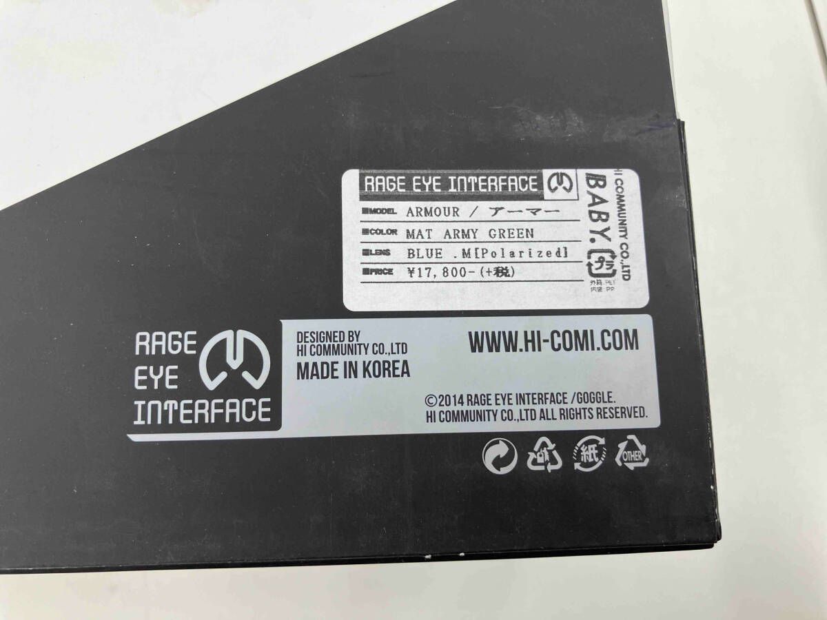 RAGE EYE INTERFACE 23BABY ARMOUR ゴーグル - メルカリ
