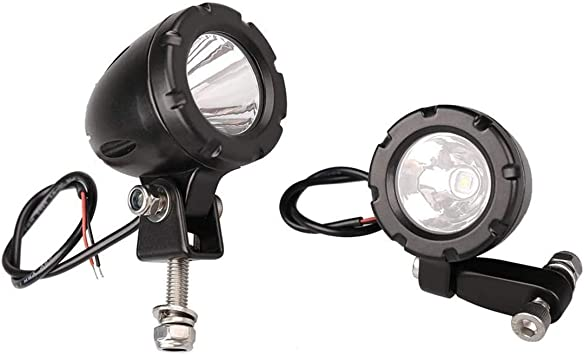 5W 狭角 x2個 ミニサイズ LEDワークライト 丸形 バイク補助灯 5W