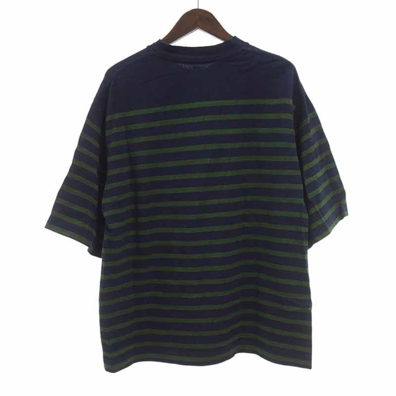 blurhms border blurhms ROOTSTOCK Border Harf-sleeve Tee half 