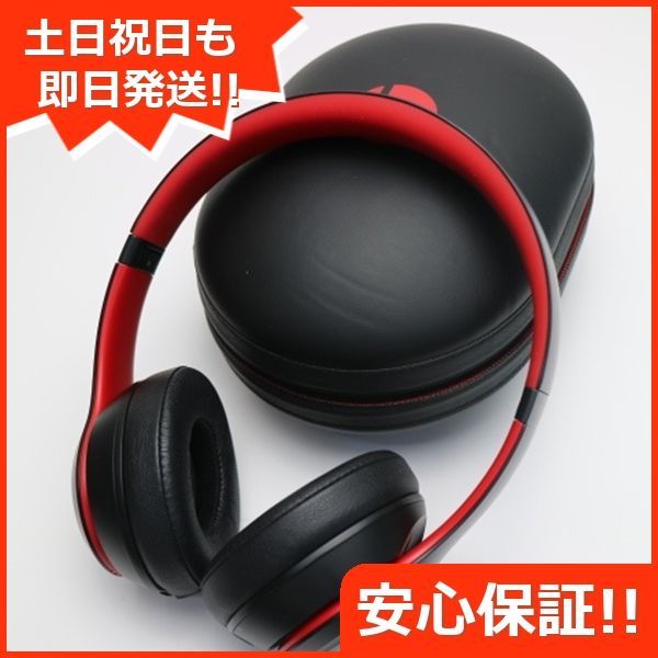 超美品 Beats solo3 wireless MRQC2PA/A レジスタンスブラックレッド ワイヤレスヘッドホン Beats 土日祝発送OK  01000 - メルカリ