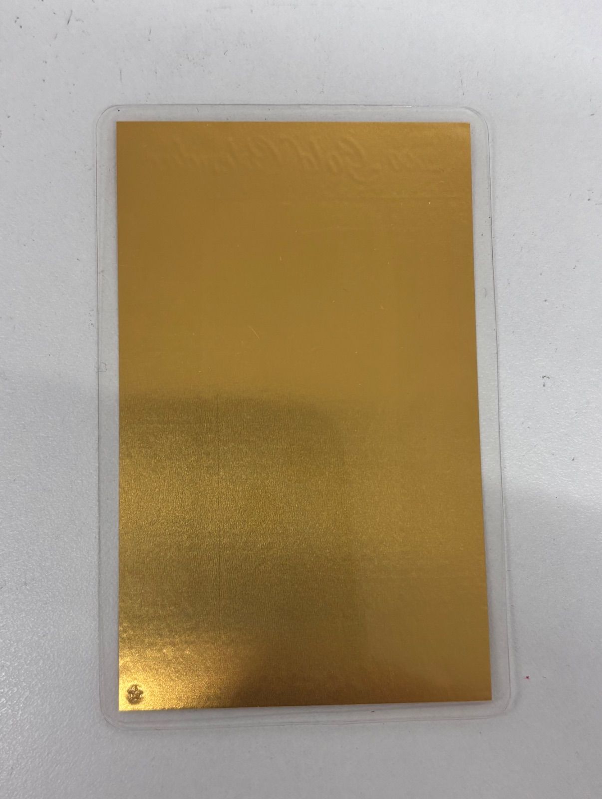 GINZA TANAKA 田中貴金属純金1gカレンダー 純金カレンダー 1g 2000年