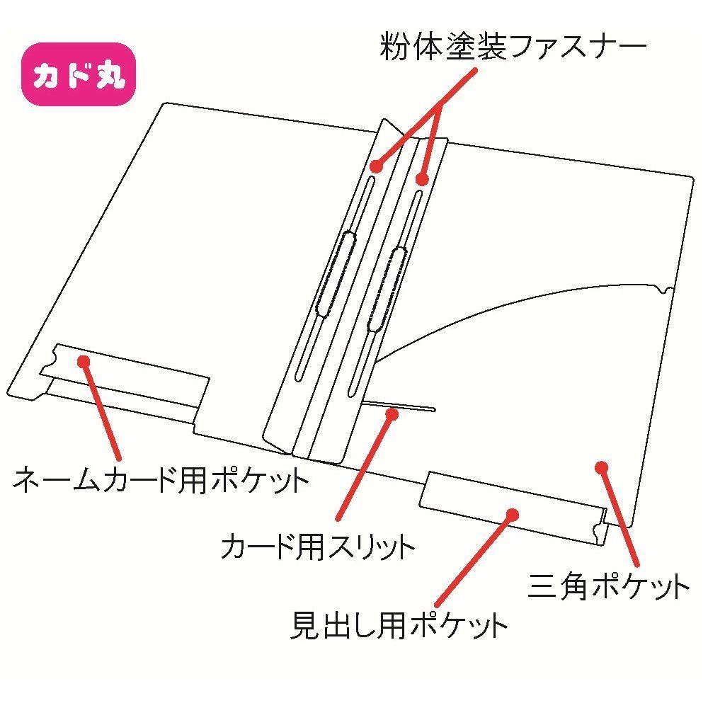 まとめ買い リヒトラブ カルテフォルダー ダブルファスナー付 A4 HK7716U-ミ ×3セット