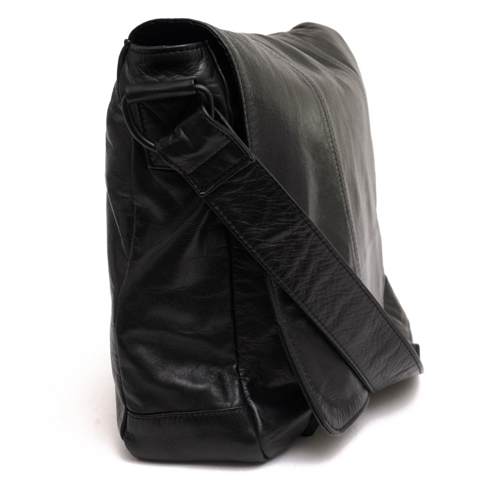 ポーター 吉田カバン／PORTER バッグ ショルダーバッグ 鞄 メンズ 男性 男性用レザー 革 本革 ブラック 黒 166-02653 NARROW  SHOULDER BAG ナロー A4サイズ収納可 メッセンジャーバッグ