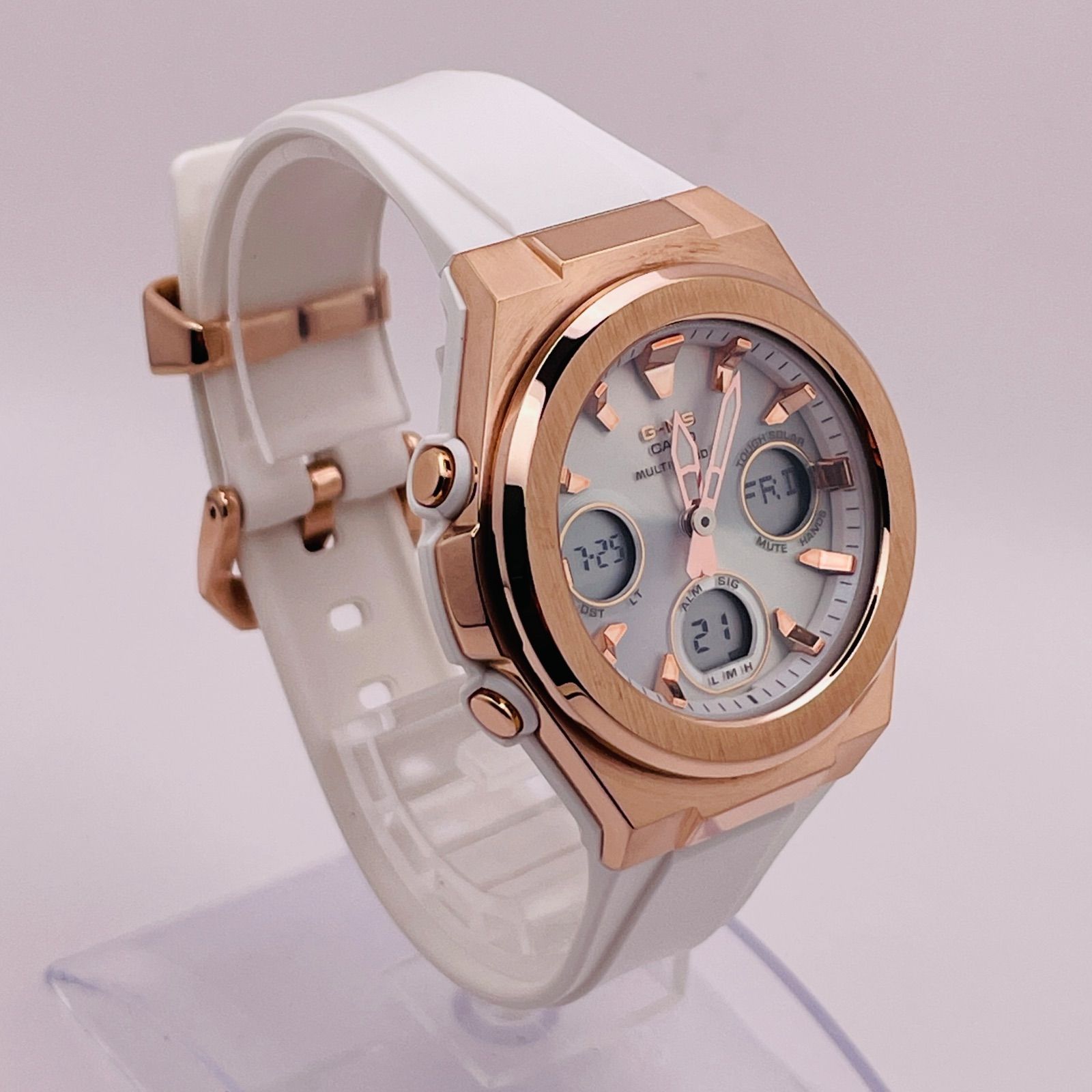 W600G　カシオ　腕時計　BABY-G　　G-MS　ソーラー電波　　デジタル BABY-G ベビージー G-MS ジーミズ 電波ソーラー レディース