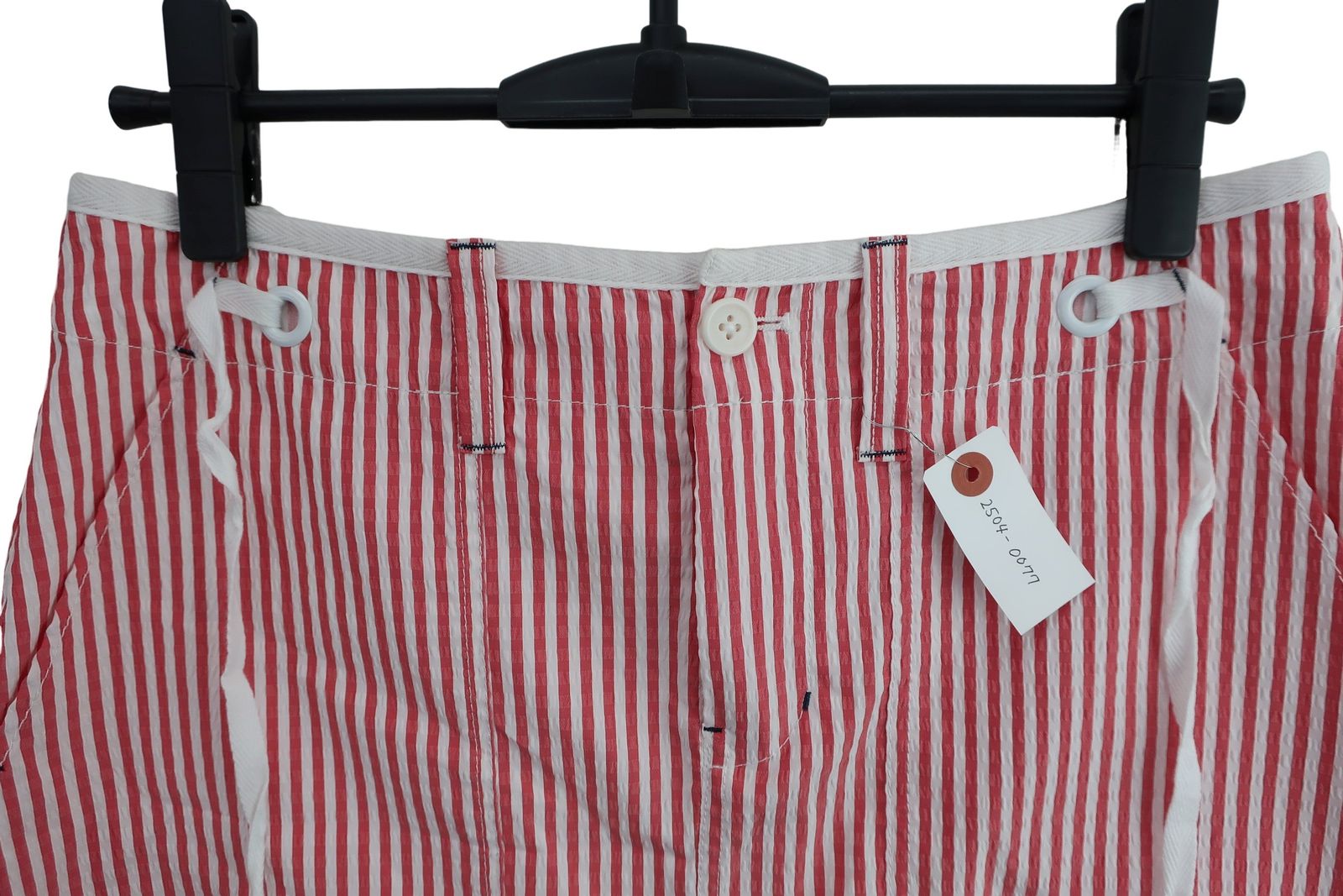 美品】Jack Bunny(ジャックバニー) スカート 赤白ストライプ