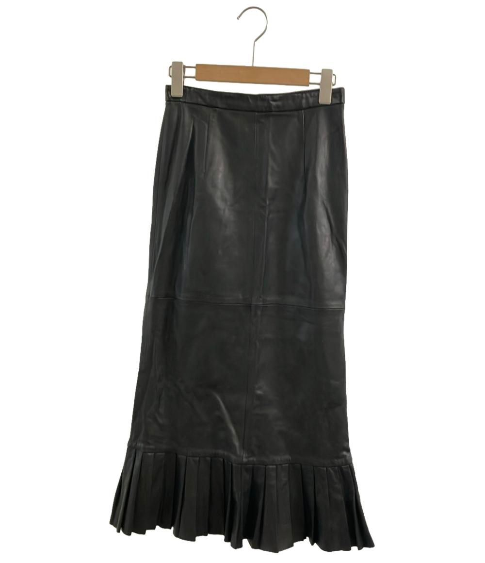 サード ロングスカート 羊革 A0811LS 905-1 レディース SIZE 2 S THIRD