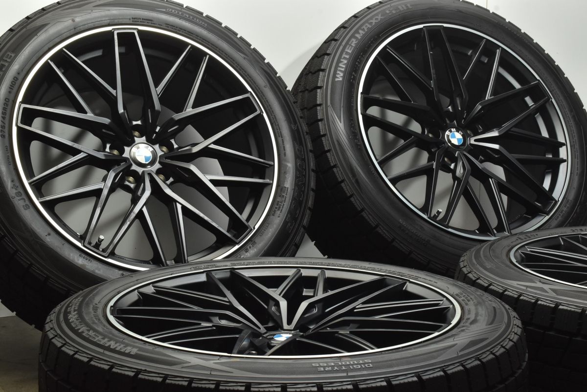 バリ溝スタッドレス BMW 3シリーズ(G20,G21)用 ユーロバーンMTX バリ溝 美品】ユーロバーン MTX 20in 9J +35 PCD112 ダンロップ