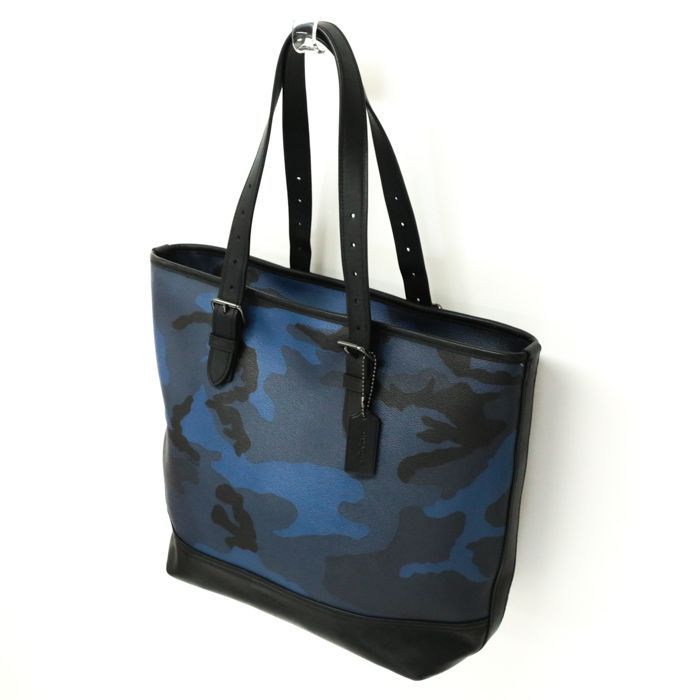 コーチ COACH ヘンリー トートバッグ PVC レザー カモフラージュ