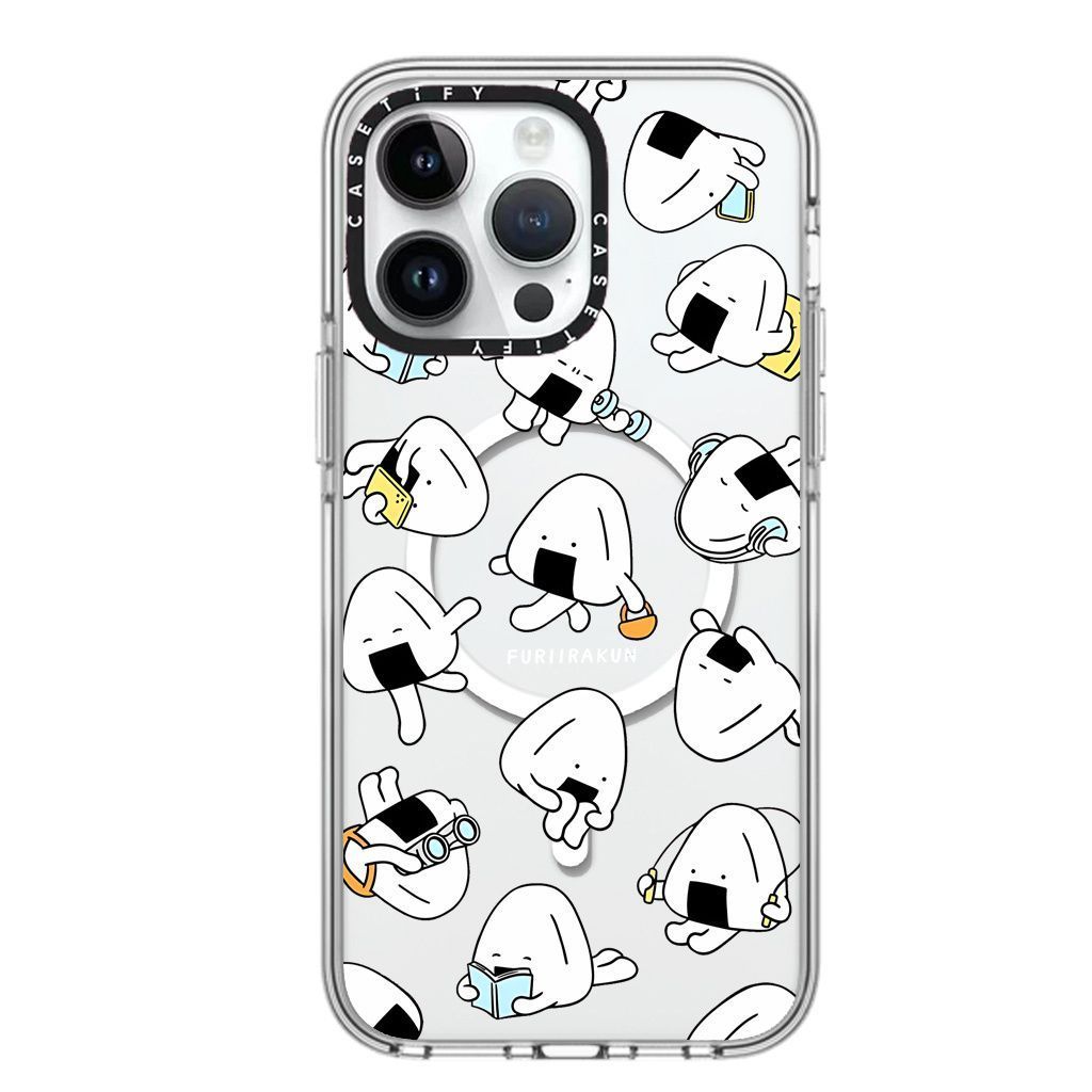 CASETiFY MagSafe対応 小さなおにぎり ケースティファイ 透明