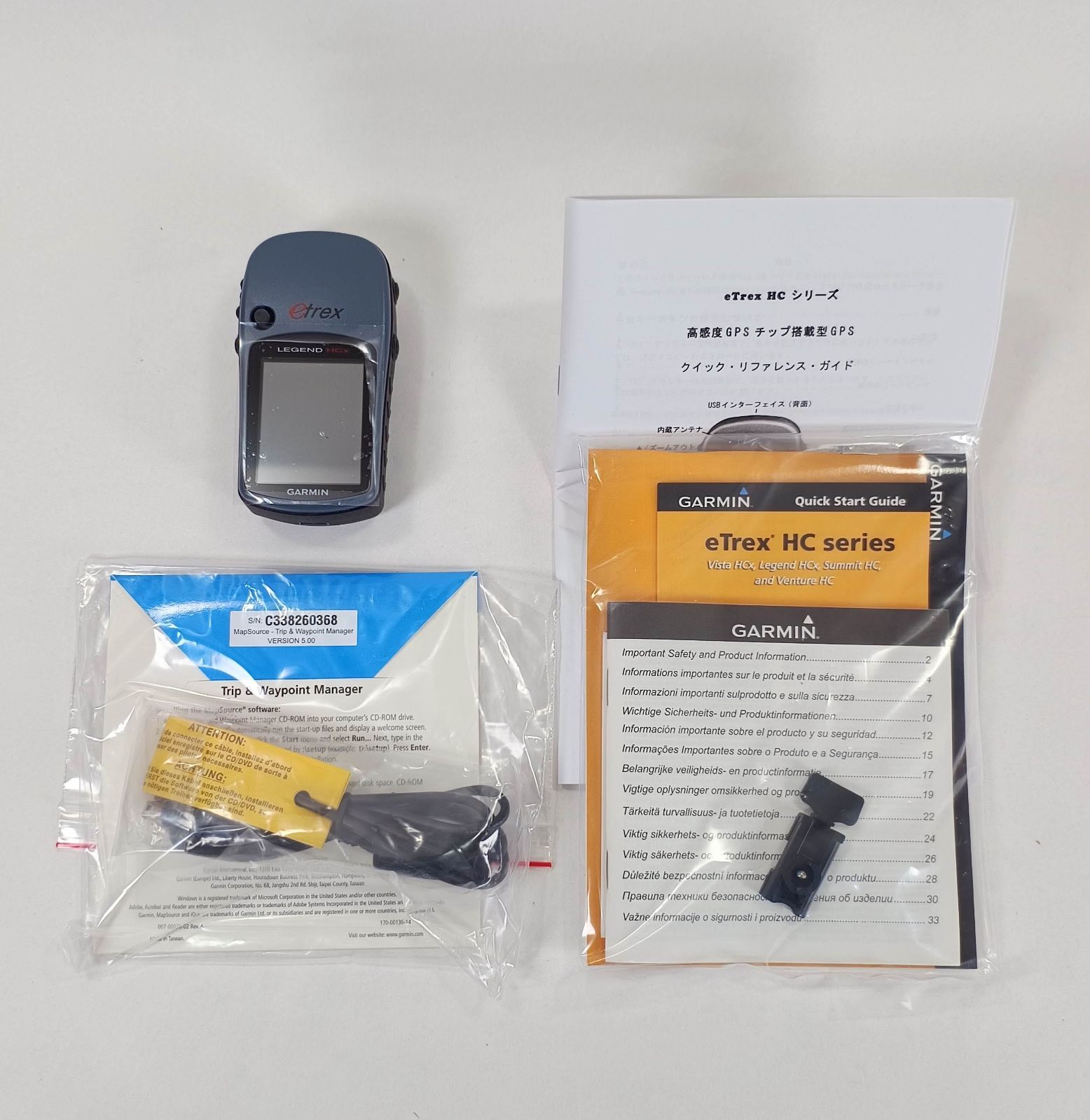 ガーミン Garmin eTrex Legend HCx ハンドヘルドGPS 英語版 ♥品